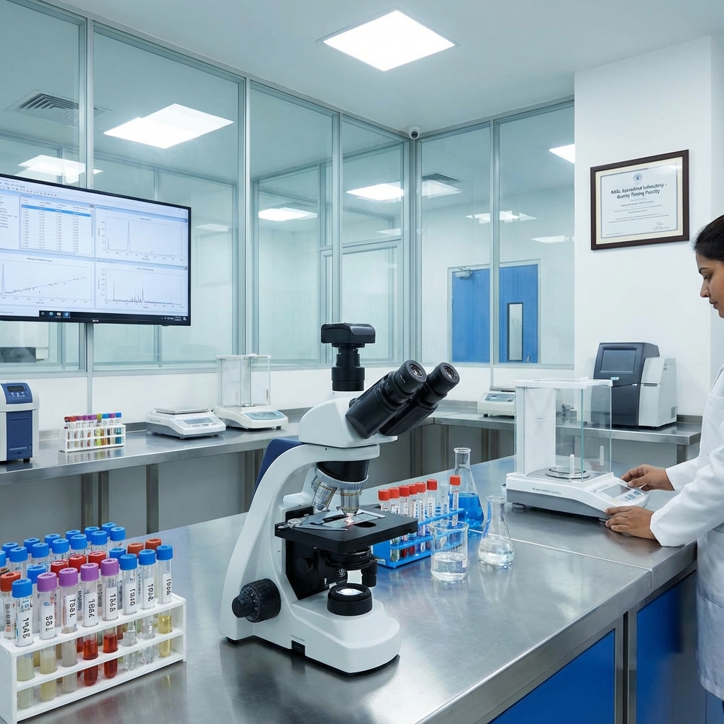 NABL Accredited Test Facilities